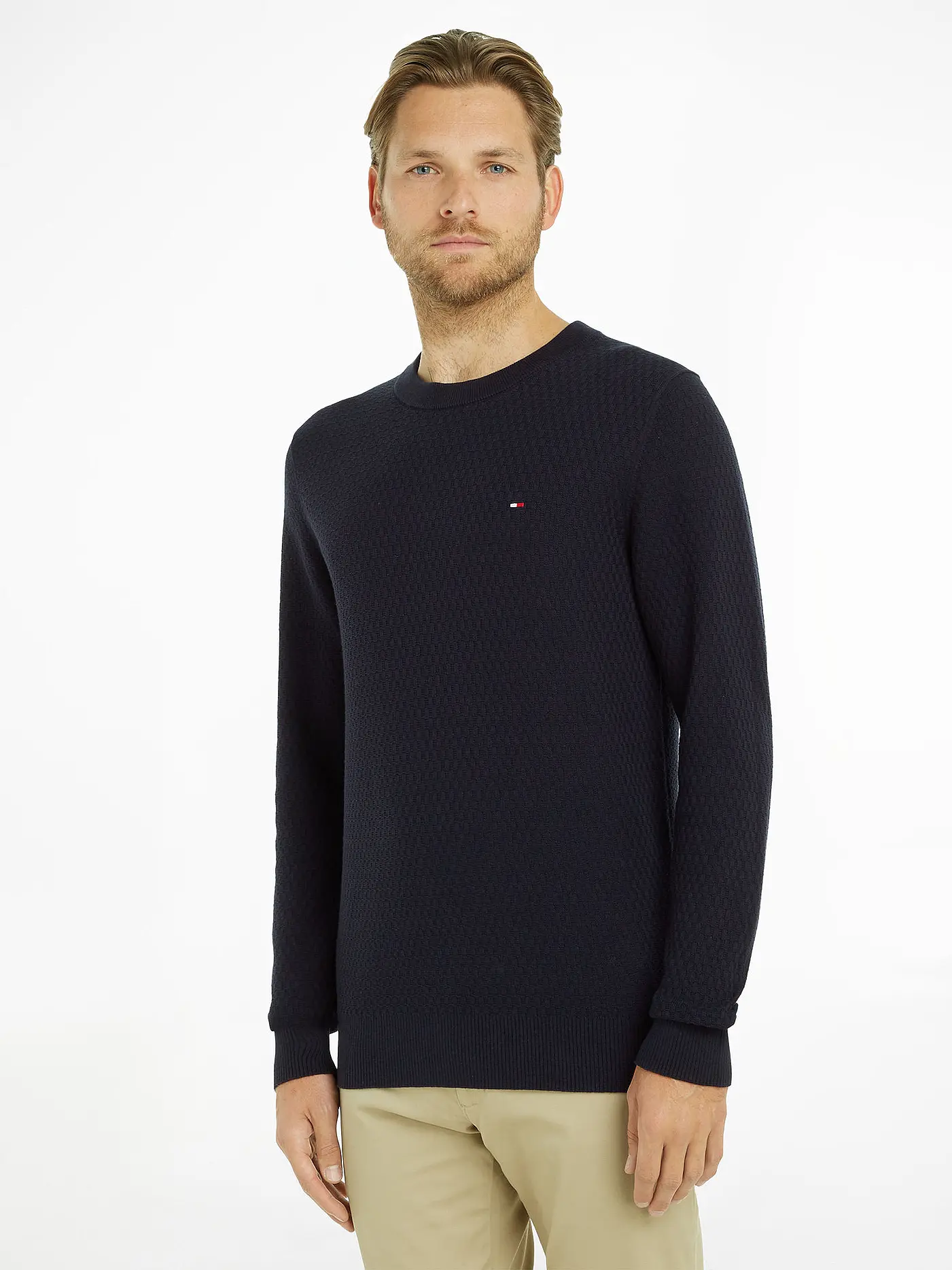 TOMMY HILFIGER | Pullover | blau